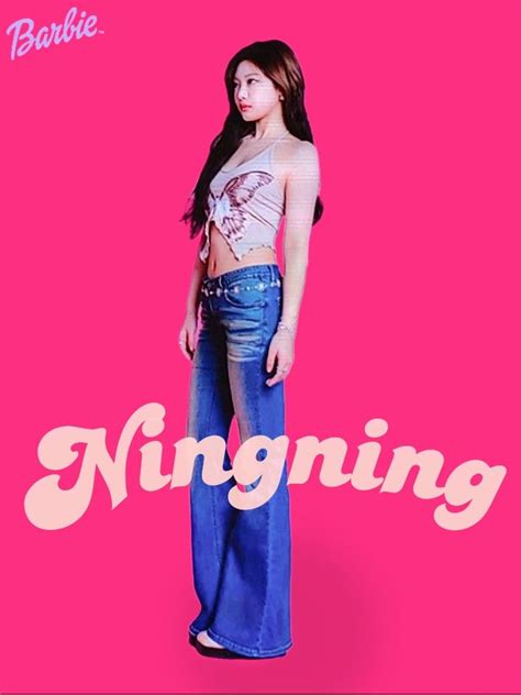 ningning barbie|BLACKPINKs Rose to aespas Ning Ning: Female K